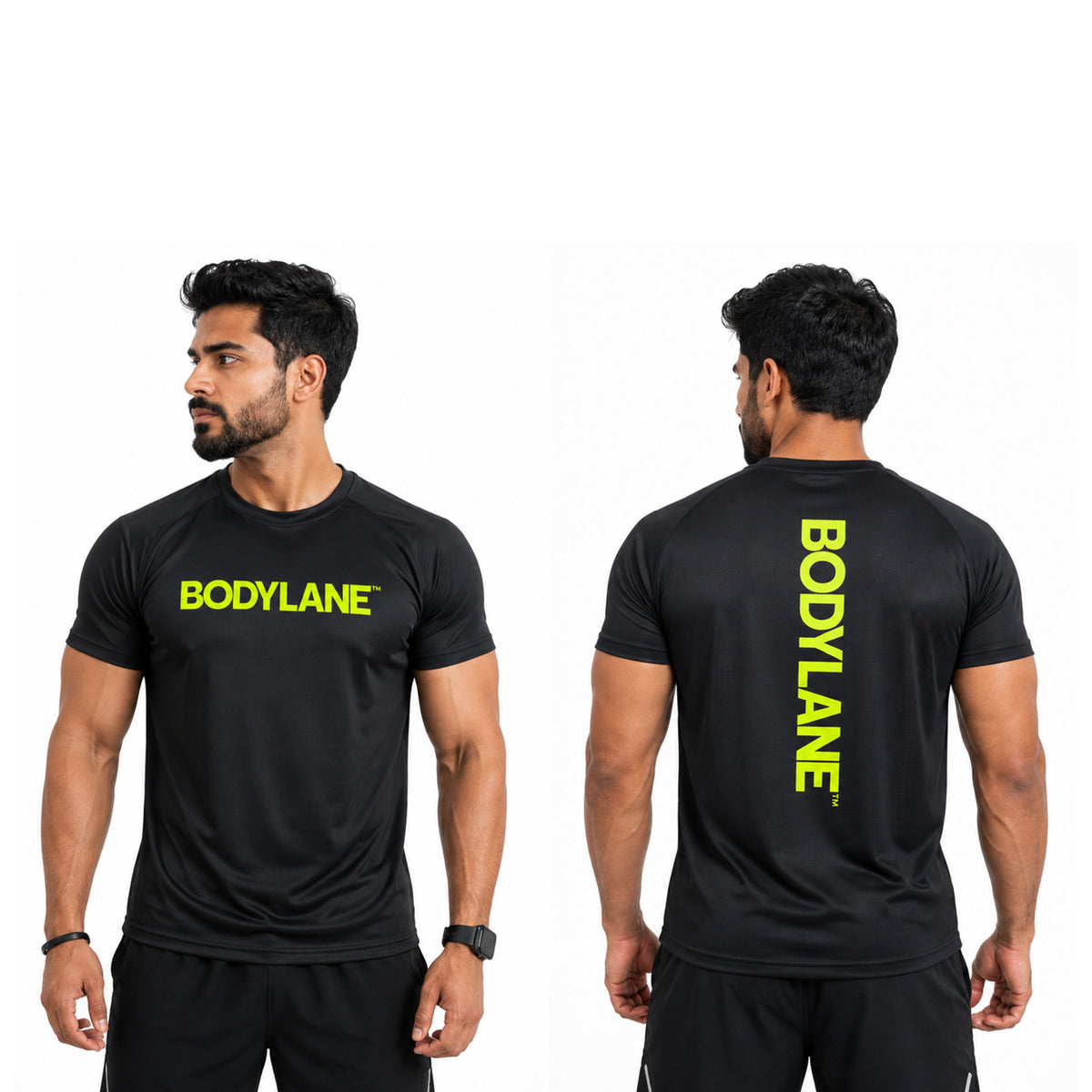 Bodylane Polyester Gym T-Shirt – High Performance Training - BODYLANE