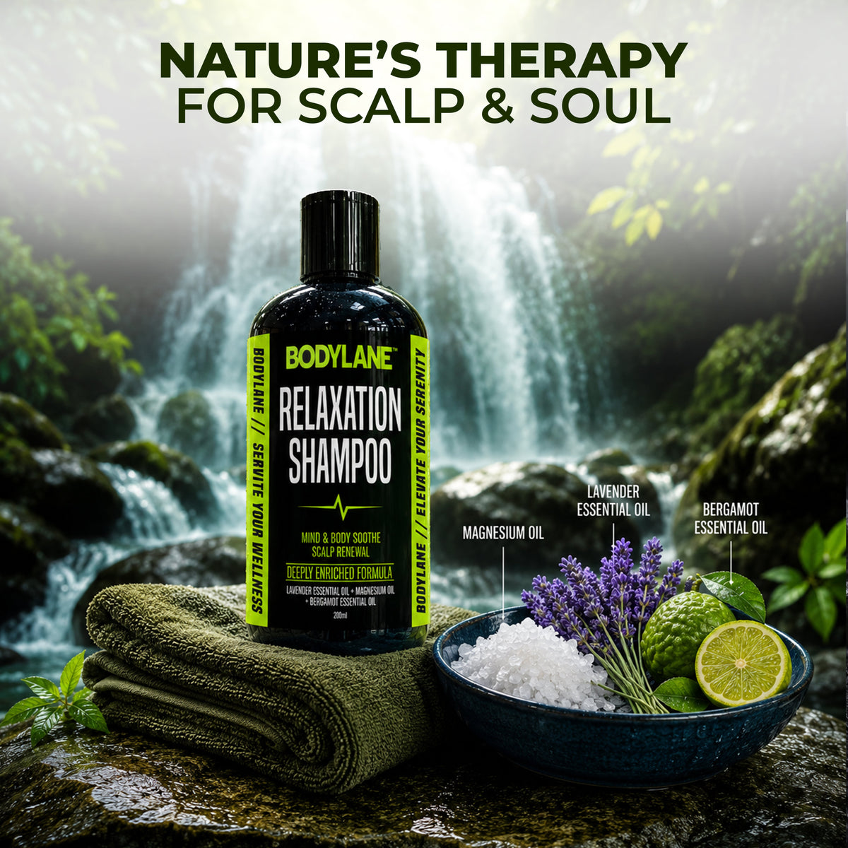 Bodylane Relaxation Shampoo – 200ml - BODYLANE