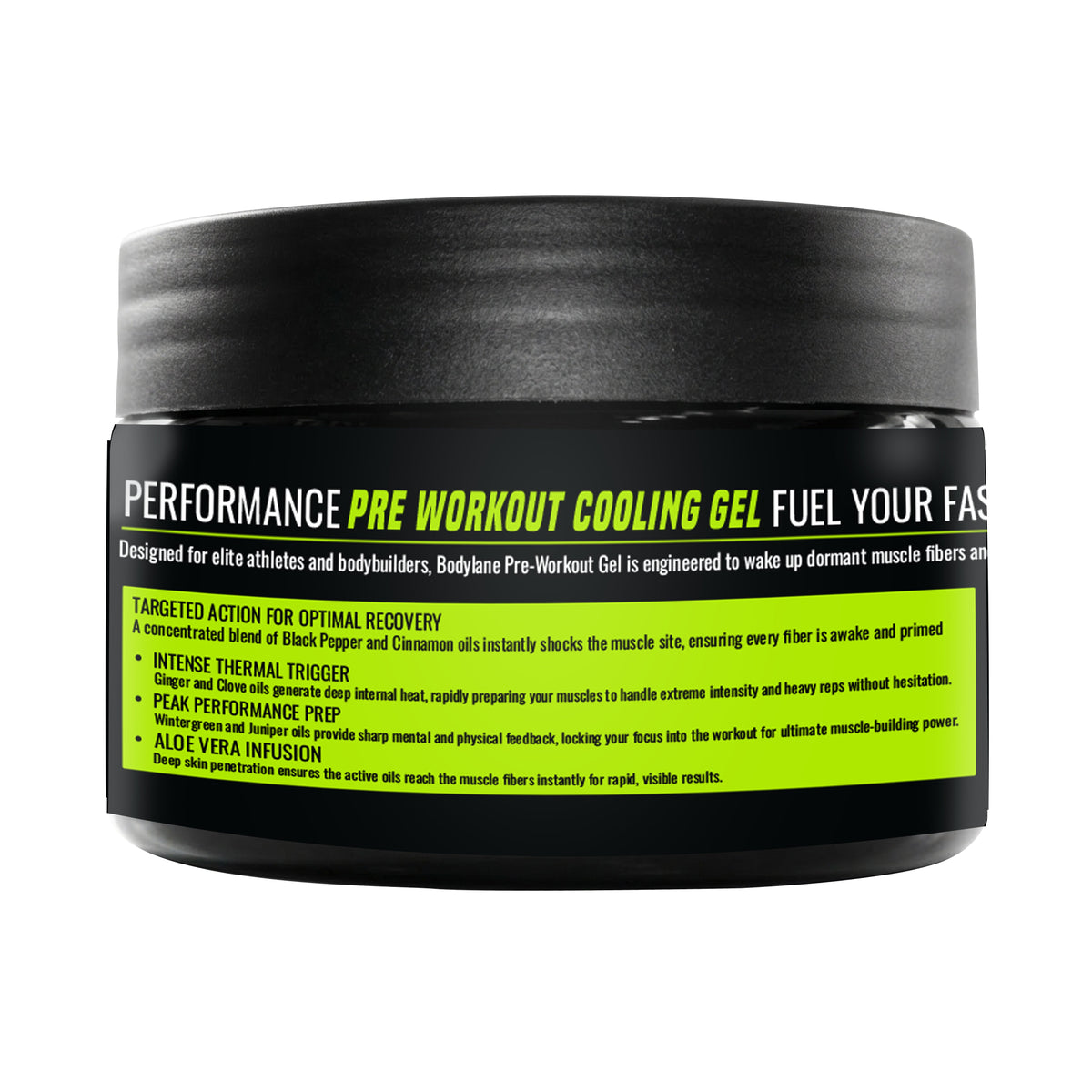 Pre Workout Gel for Muscle Warm-Up | Bodylane 200g - BODYLANE