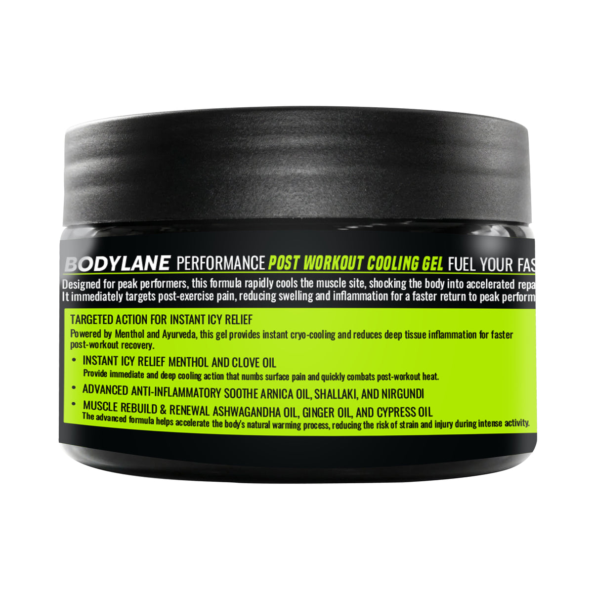 Bodylane Post Workout Gel – Cooling Recovery Care (200g) - BODYLANE