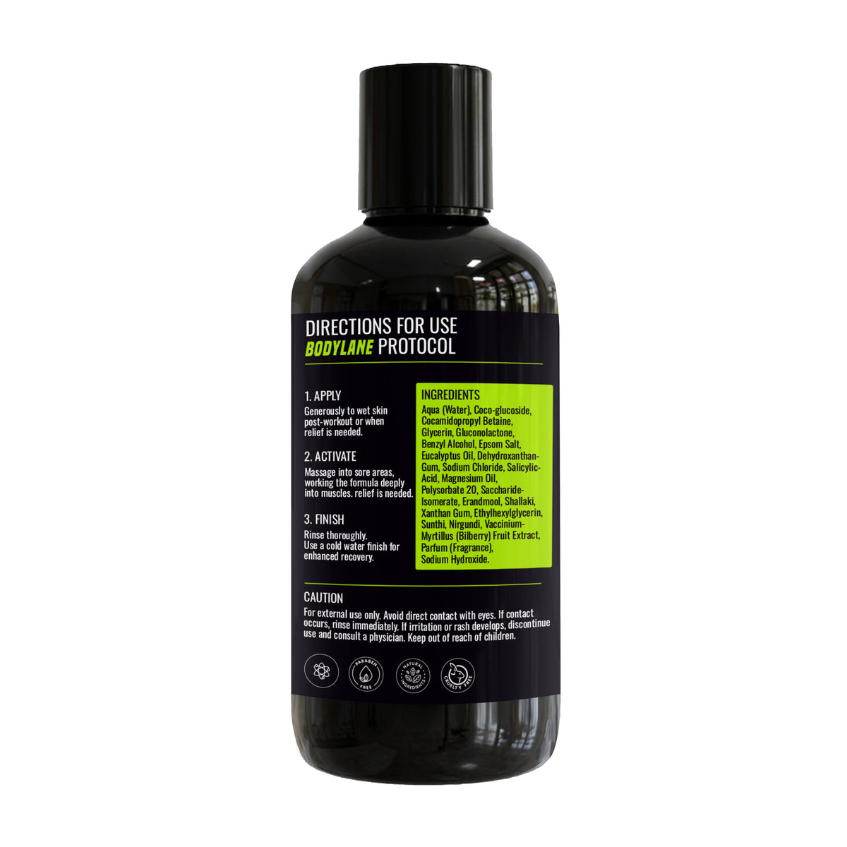 Bodylane Recovery Body Wash – Post-Workout Care (200ml) - BODYLANE