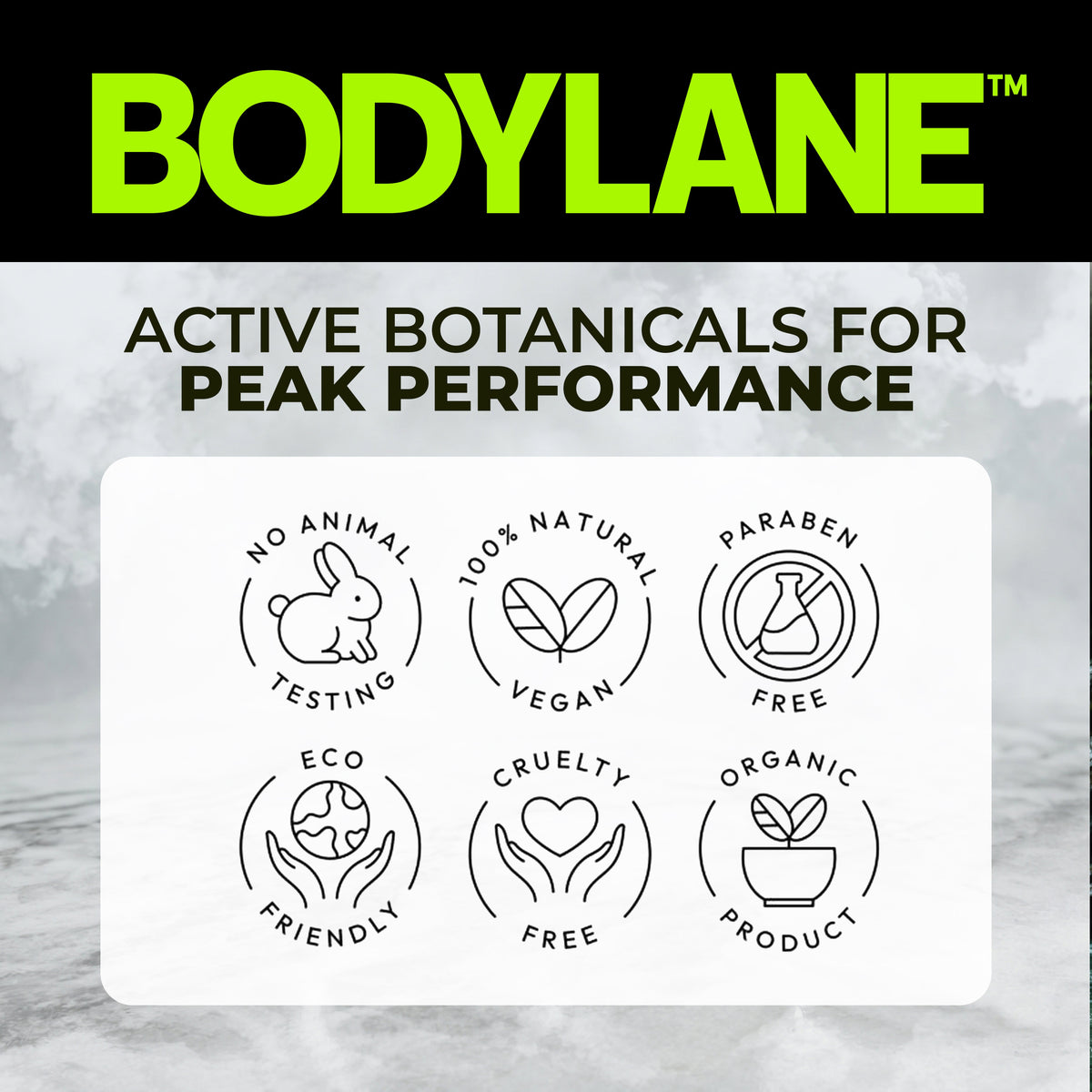 Bodylane Recovery Body Wash – Post-Workout Care (200ml) - BODYLANE