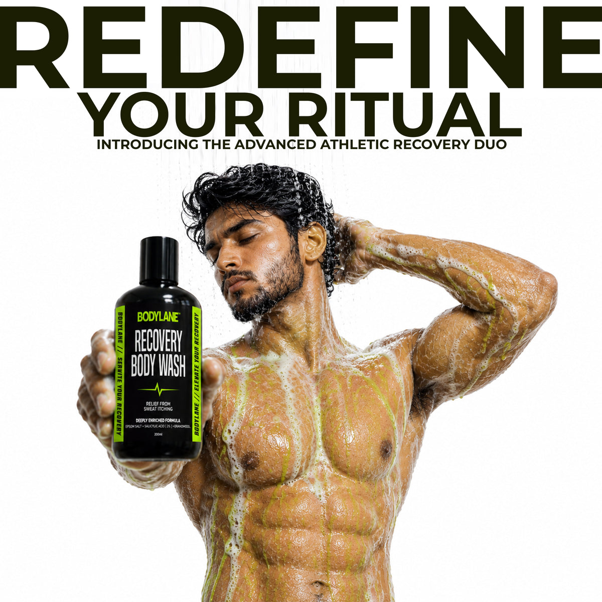Bodylane Recovery Body Wash – Post-Workout Care (200ml) - BODYLANE